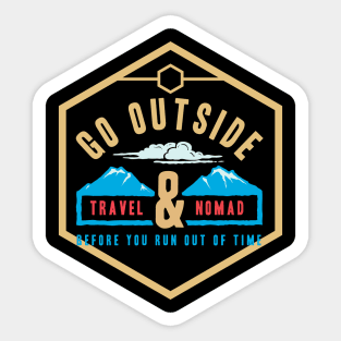 Outdoor Activity - Travel and Nomad Sticker